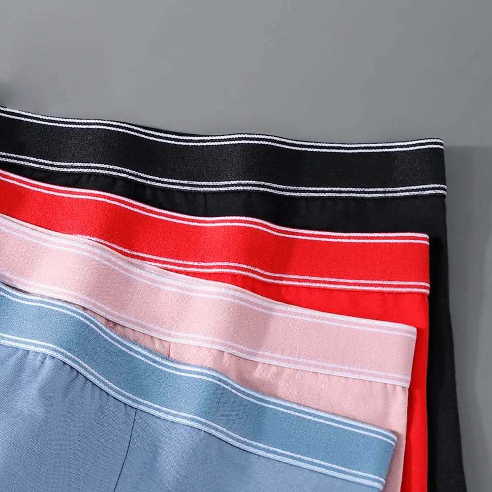 234Pcs Man underwear Solid Color Cotton Mens clothing Soft Touch Boxer Shorts Autumn Breathable Mens PantiesT251031