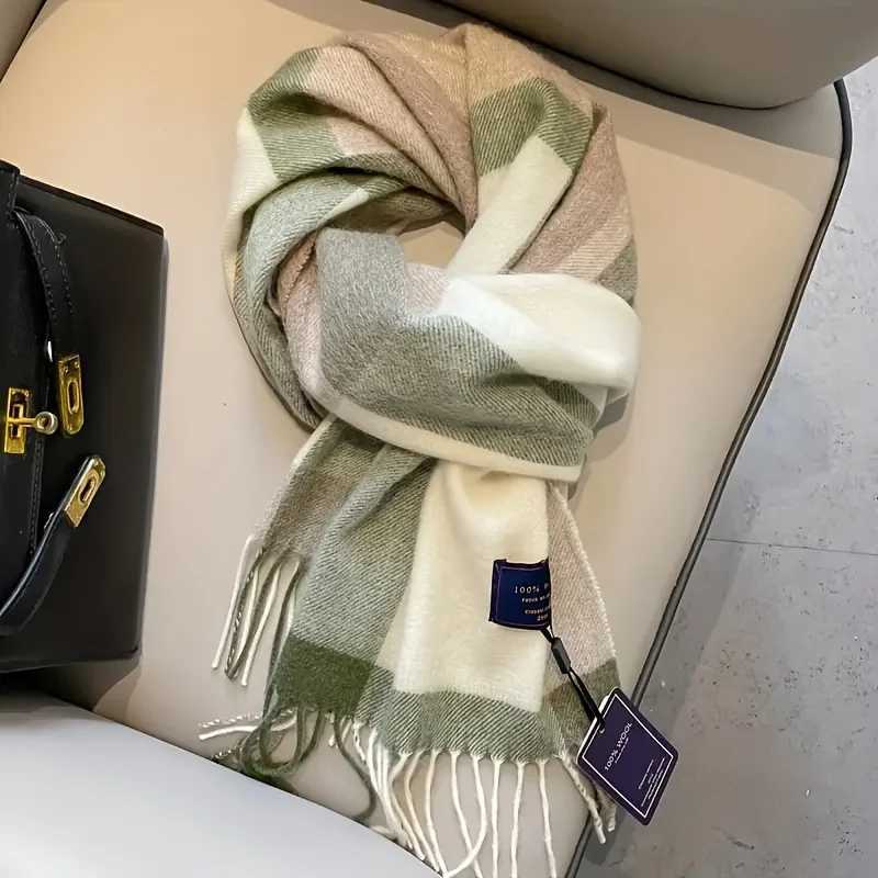 British Classic Australian Scarf Retro Striped Scarf for Men and Women Ideal for Winter Warmth C251031