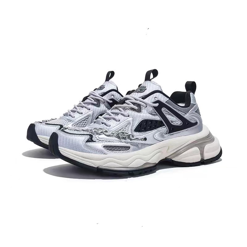 Jifffly Sier Dad Sneakers Women 2025 Summer New Style Slimming Ins Trendy Versatile Height-Increasing Sports Shoes for Men