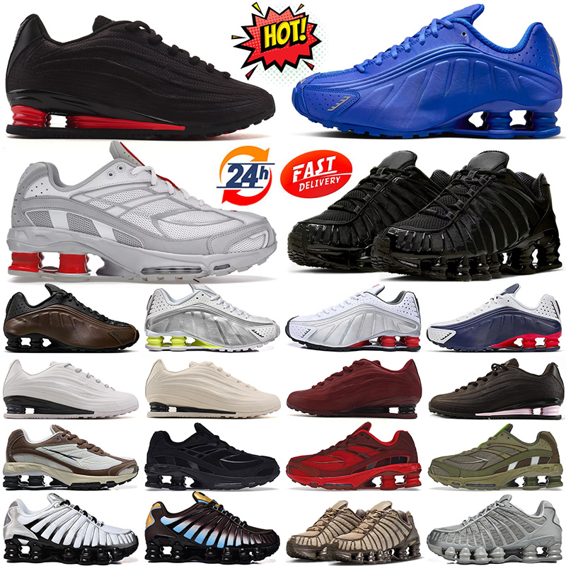 shoxs tl r4 ride z 2 running shoes designer outdoor sneakers triple black white bred race blue gold beige Womens Mens Trainers Sneakers
