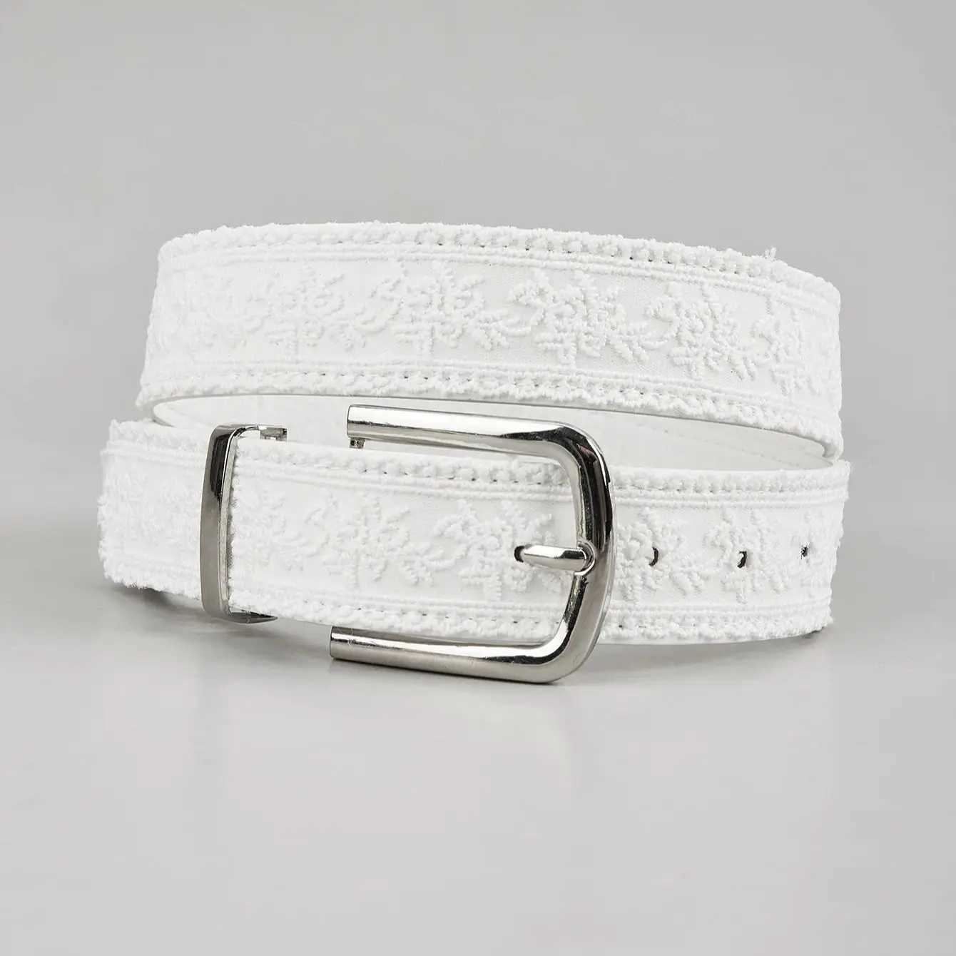 Elegant Lace Trim Pin Buckle Belt Womens Fashion Leather Waistband Stylish Ladies Accessory for All OccasionsW251030