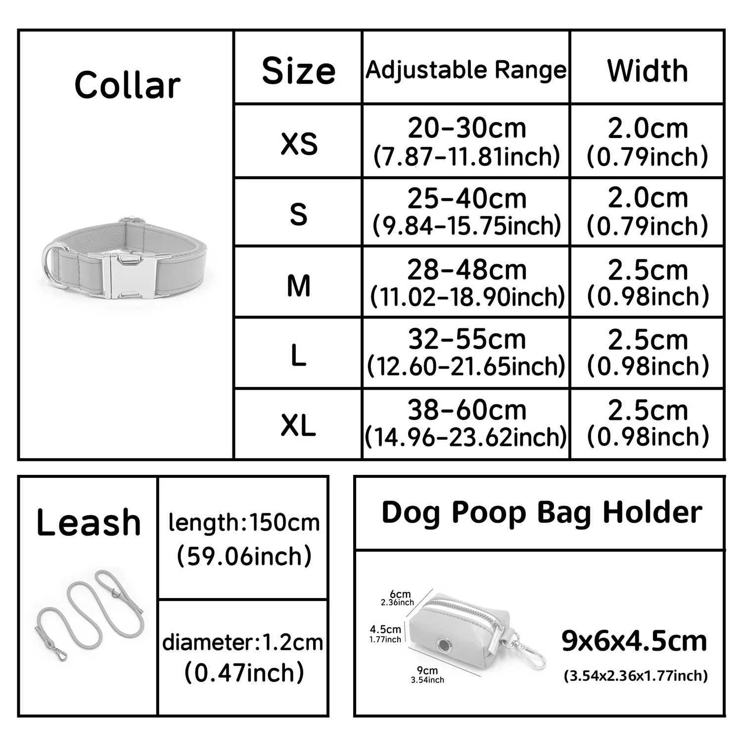 Coffee PU Leather Collar and Leash for Dogs Personzed Dog Collar for Small Medium Large Dogs Adjustable Necklace for Yorkies C251031