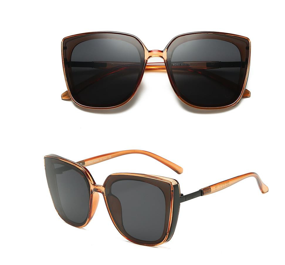 Designer Sunglasses For Men Women Luxury Cat Eye Sunglasses Fashion Classic Round Sunglasses Luxury Polarized Goggle Pilot PC Frame UV400 Eyewear KP80