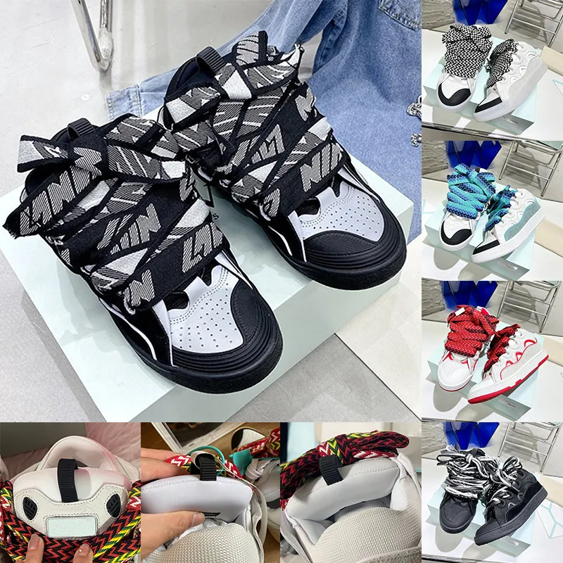 designer sneakers women Designer shoes Casual Shoes For Men Leather Curb Luxury Paris Embossed man Trainer Nappa Calfskin Platform Sneaker Extraordinary Trainers