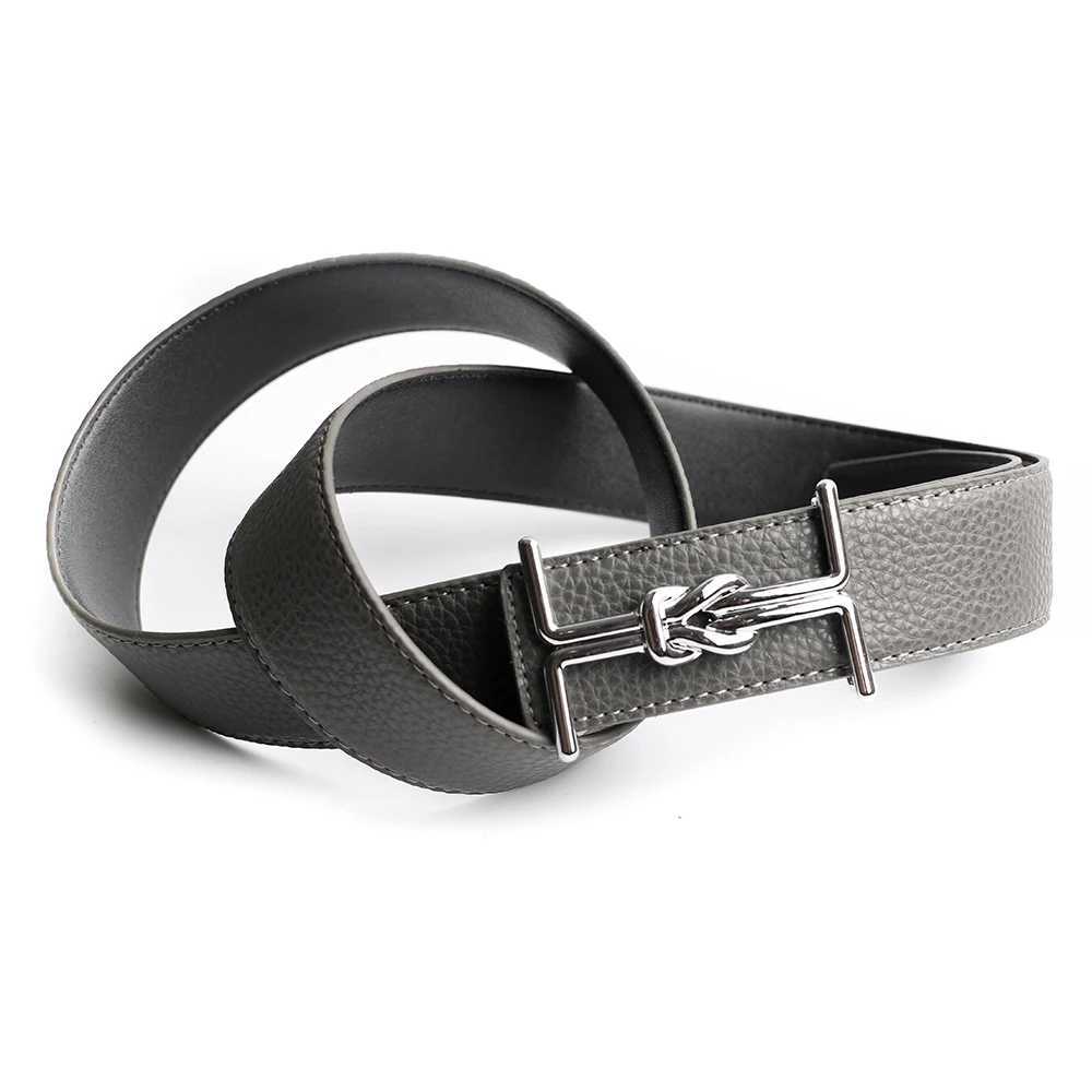 Luxury Brand Designer Pin Buckle Belt Men High Quality Women Genuine Real Leather Dress Strap for Jeans Waistband Western GothW251030