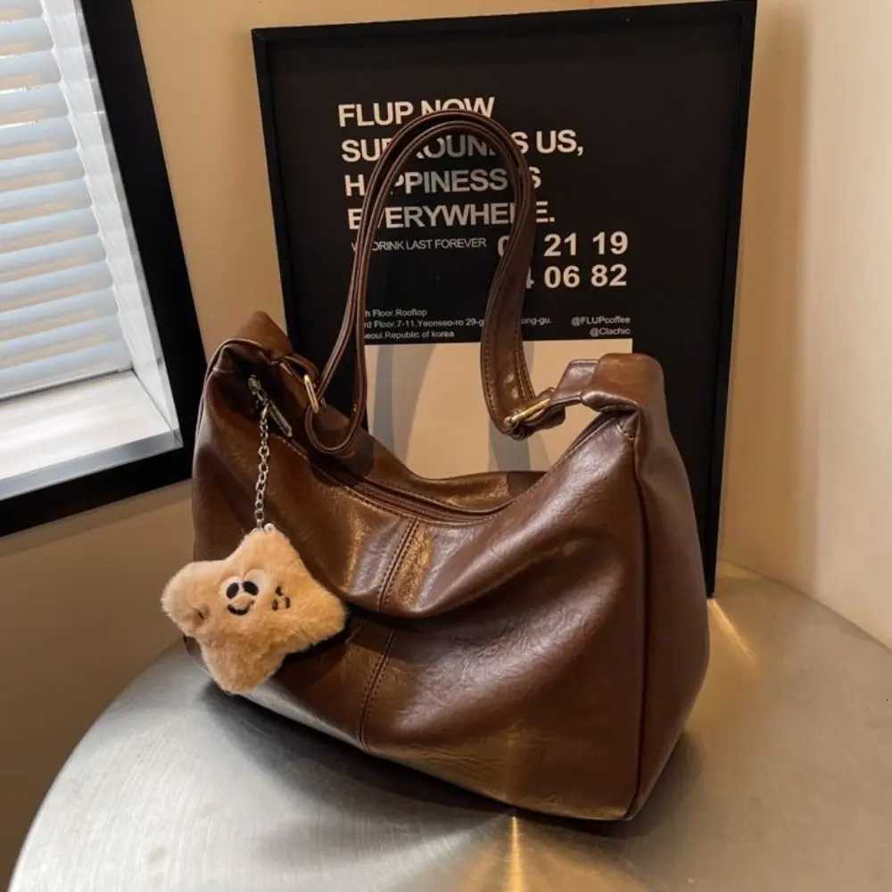 Designer Trendy Slouchy Shoder Bag for Wen PU Leather Large Capacity Underarm Bag Ladies Hobo Tote Bag1 Y251120