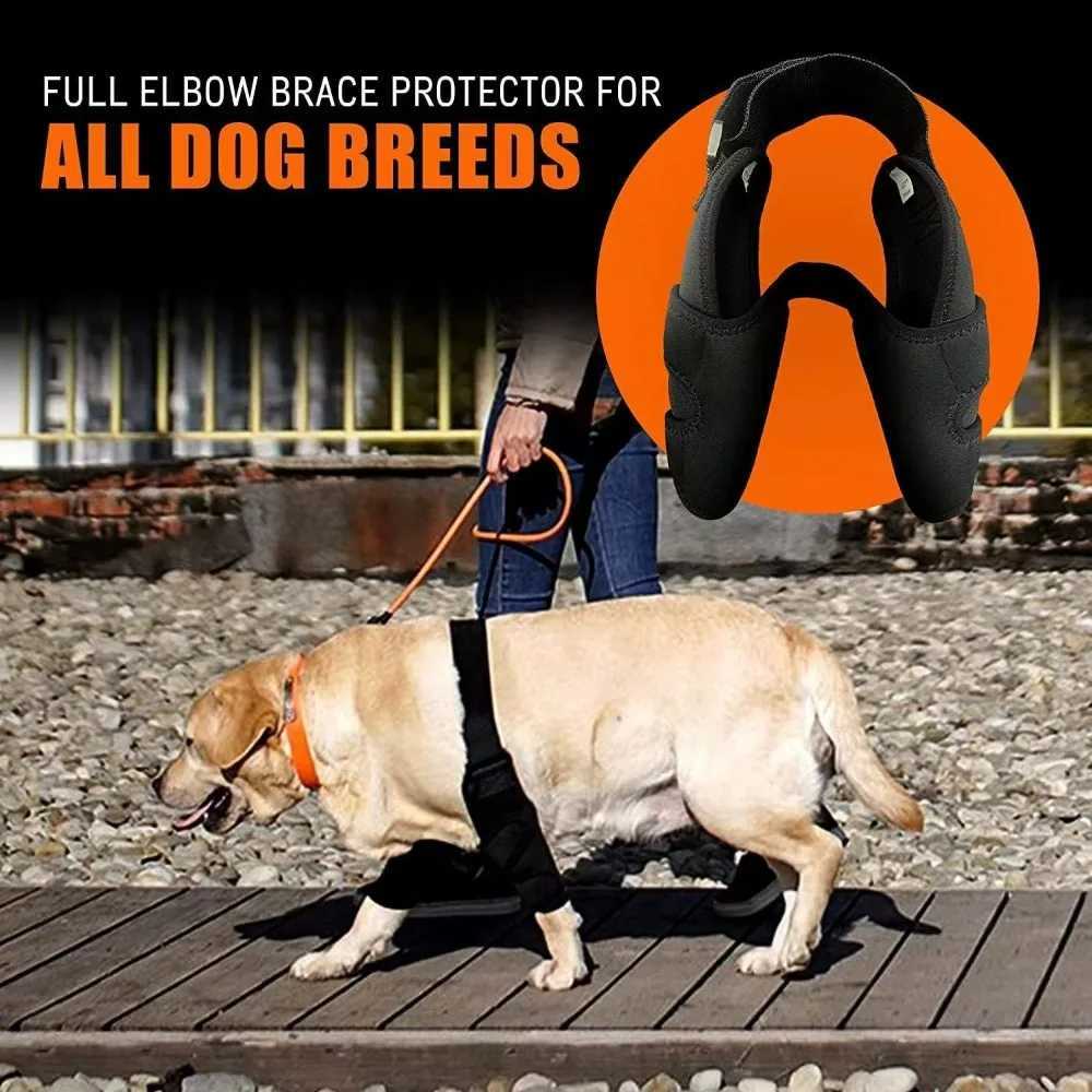 Dog Full Elbow Brace Protector For All Dog Breedfor Canine Elbow and Shoulder Elbow Hygroma Front Leg Brace for Torn Ligaments C251031