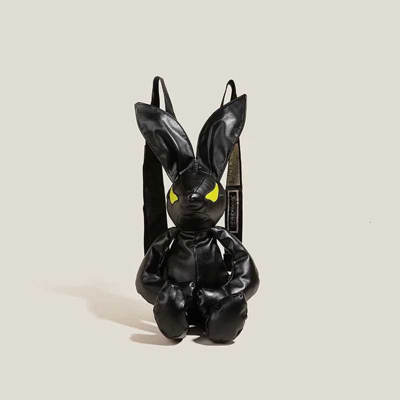 Y2K Cool Backpack Women Original Personality Doll Shoulder Bag Men Fashion Cartoon Rabbit Knapsack Toy Bagpack Teen W251031