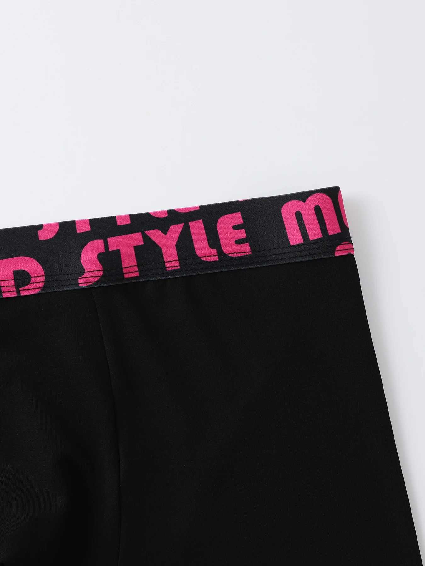 4Pack Mens Boxers Colorful Letter Waistbands Are Super EyeCatching Breathable SkinFriendly Like Second SkinT251031