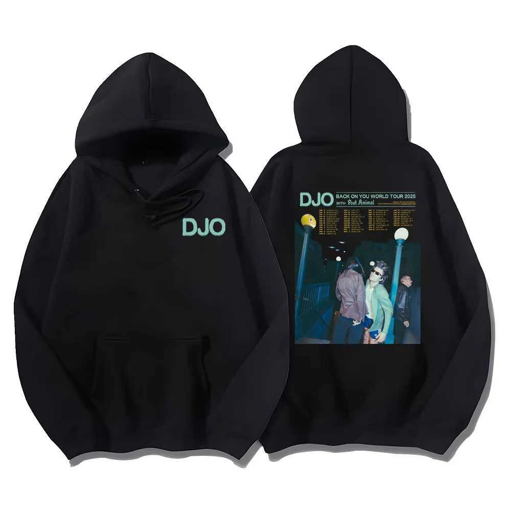 Joe Keery Hoodies Djo Back on You World Tour 2025 Sweatshirts Retro Harajuku Clothing WomenMen Y2K Fashion Pullovers Tracksuit J251031