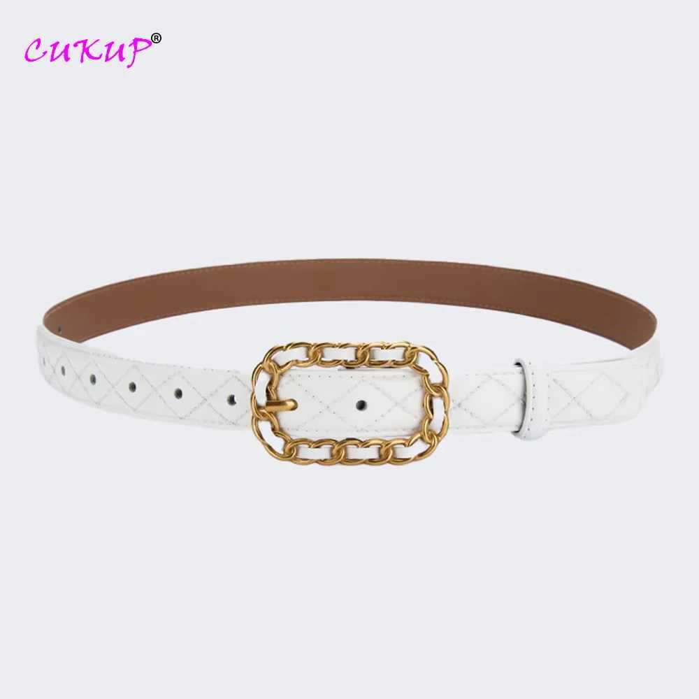 Women Belts Many Colurs Optional Genuine Leather Fashion Womens Pin Buckle Belt 23cm Wide Female Accessories 2022 FSA299W251030