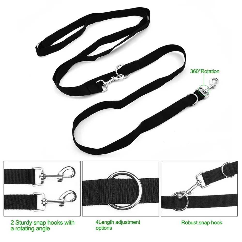 25M Adjustable DualEnd Pet Training Leash Reflective PP Rope for Outdoor Running AllSize Pets C251031