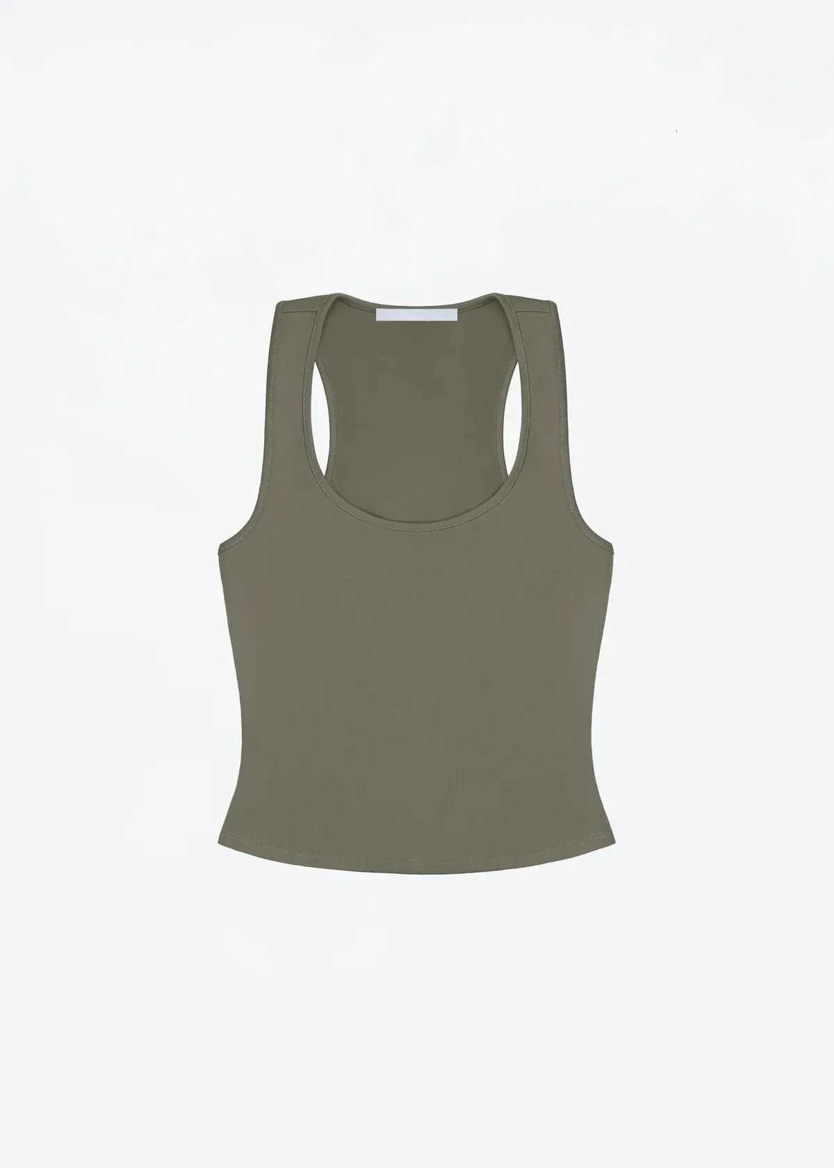Tank Summer Womens Camisole with Wide Shoulder Straps Racerback Tank Top Sexy Top Casual Sports Everyday Wear C251031