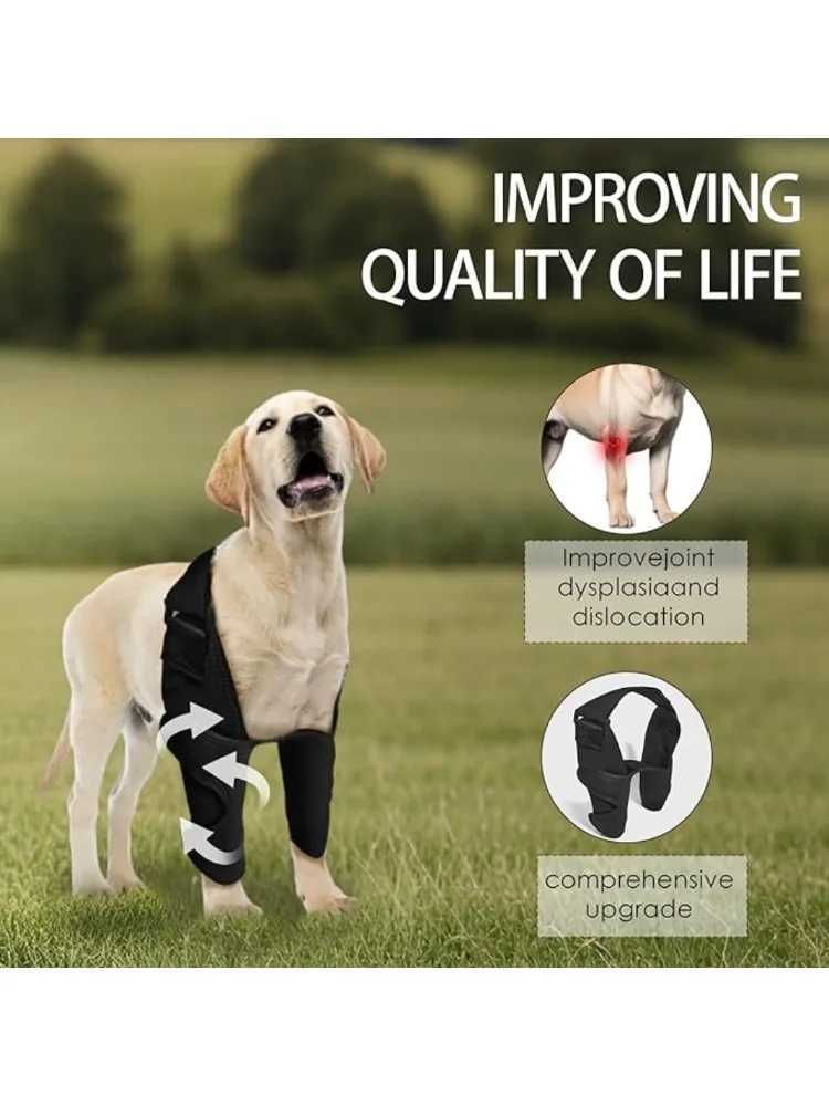 Dog Full Elbow Brace Protector For All Dog Breedfor Canine Elbow and Shoulder Elbow Hygroma Front Leg Brace for Torn Ligaments C251031