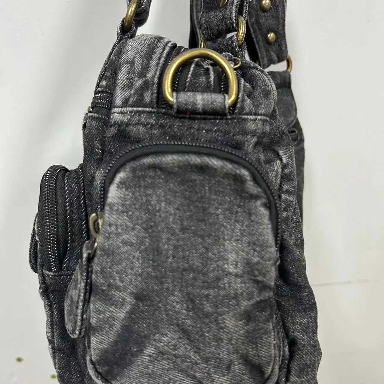 Angelkiss Women Handbags Satchel Tophandle Handbag Denim Shoulder Bag Dumpling Pack Give Gifts Shoulder Bags Phone Money Pack W251031