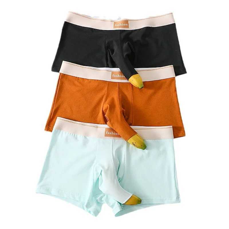 New product opening bullet separation mens underwear boxers cotton sexy personality elephant underwear boys boxer shortsT251031