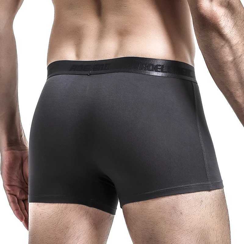 4PCSMens underwear mens foreskin bullet separation overly long barrier shorts scrotal support flat pants four cornersT251031