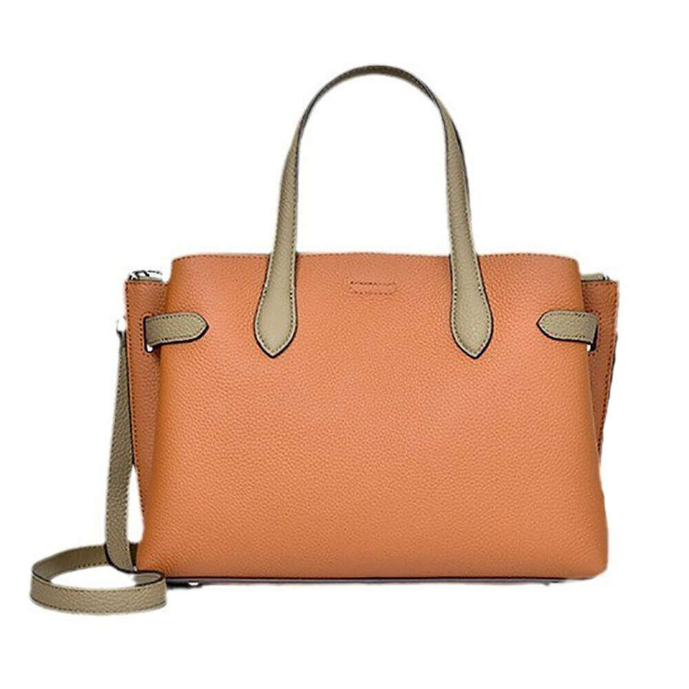 Luxury Bag Designer Genuine Leather New High End Crossbody Commuter Cowhide Tote Bag Women S Handbag
