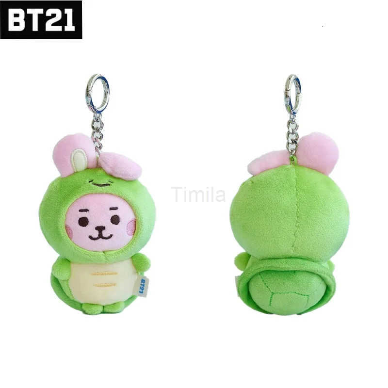 New marine friends series plush keychain, cute figurine keychain bag and hanging accessory H260116