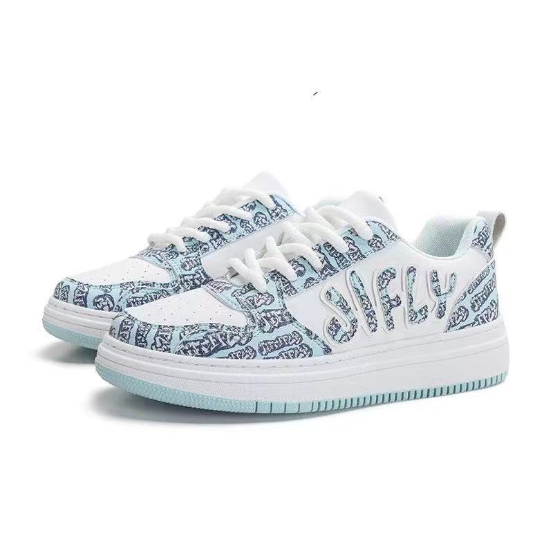 Jifffly Men's Sneakers 2025 Summer New Versatile Trendy Fashionable High-Value Couple Breathable Sports Shoes