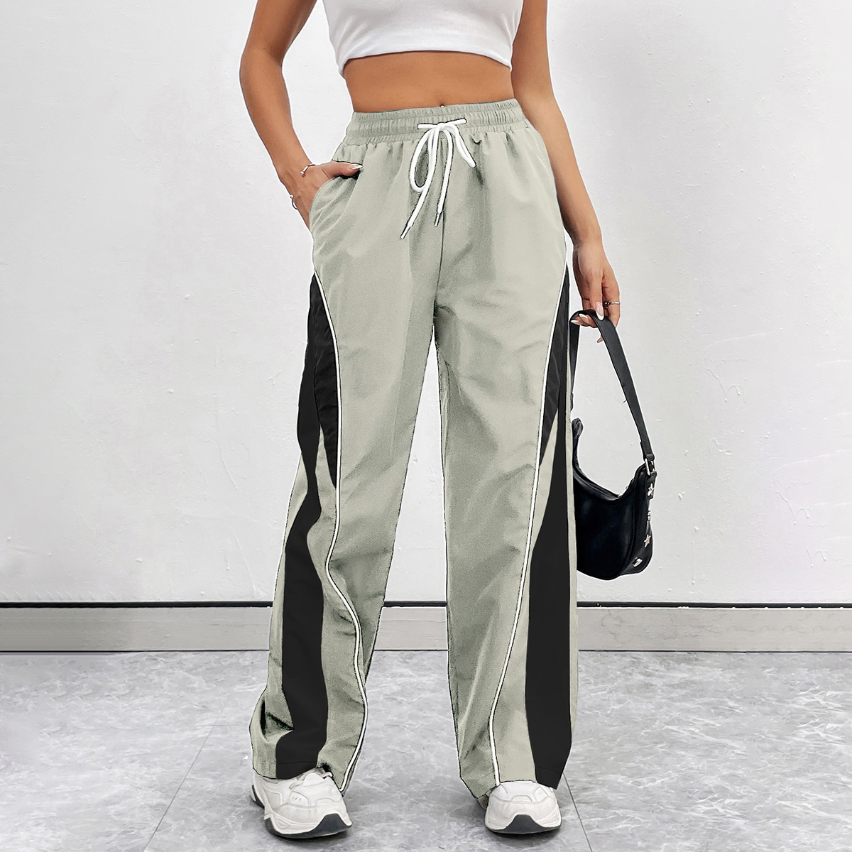 Trendy Ladies' Workout Leggings Featuring a Unique Mix of Colours Plus Speed-Wicking Material | Casual Style--101