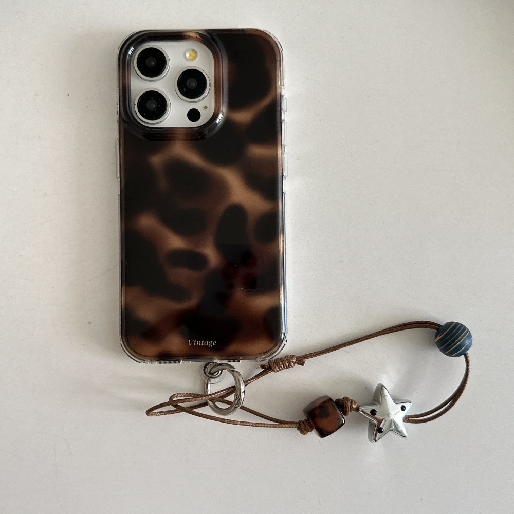 Translucent Amber Gradient Phone Case Compatible with iPhone 17/16 Pro Simple Protective Cover iPhone 15/14 Shockproof