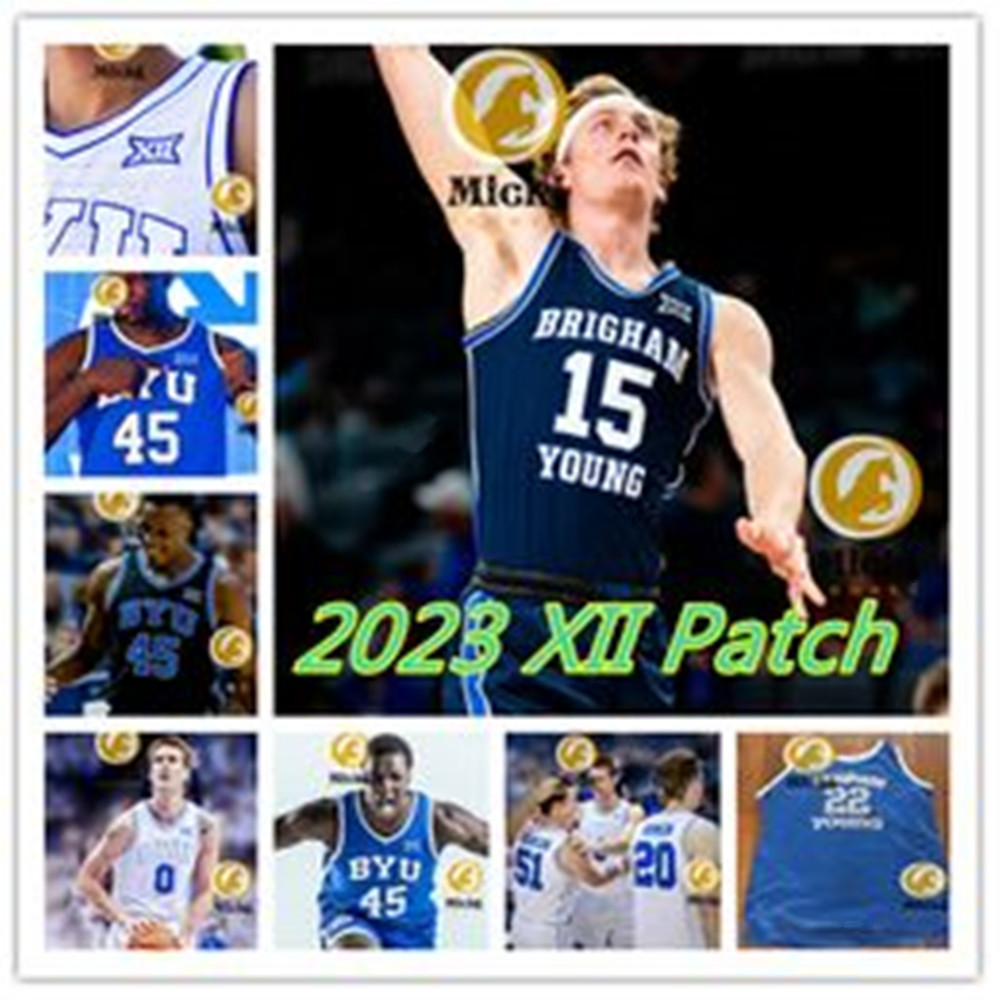 AJ Dybantsa Tredyn Christensen 2025 XII Basketball Jersey Egor Demin Richie Saunders Trevin Knell 1 Robert Wright III 2 TylerMrus 7 Khadim Mboup Jerseys Stitched