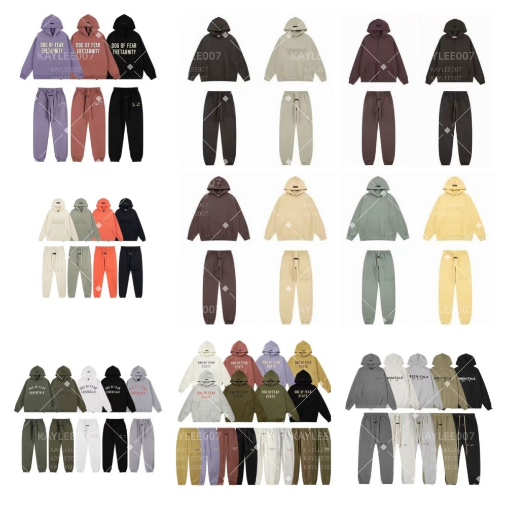 essintals hoodie tracksuit mens women sweatpants Jacket hoodies for men tech fleece loose Pants Leisure pullover Fashionable sweater joggers designer hoodie 07