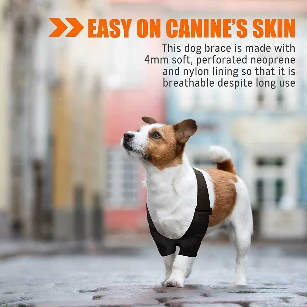 Dog Full Elbow Brace Protector For All Dog Breedfor Canine Elbow and Shoulder Elbow Hygroma Front Leg Brace for Torn Ligaments C251031