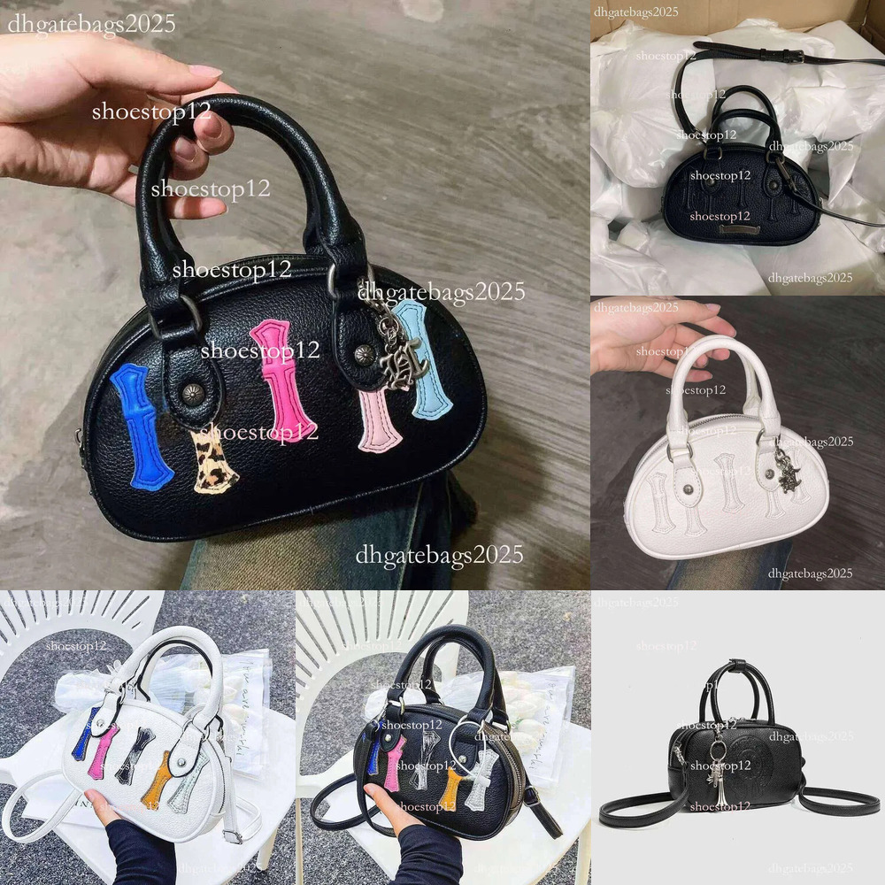 Free Shipping Chrome Top Quality Designer Bag Handbags Brand Shoulder Bags Bowling Shell Bags New Hundred Crossbody Bags Fashion Purses Shipping Included Ae 979 A86