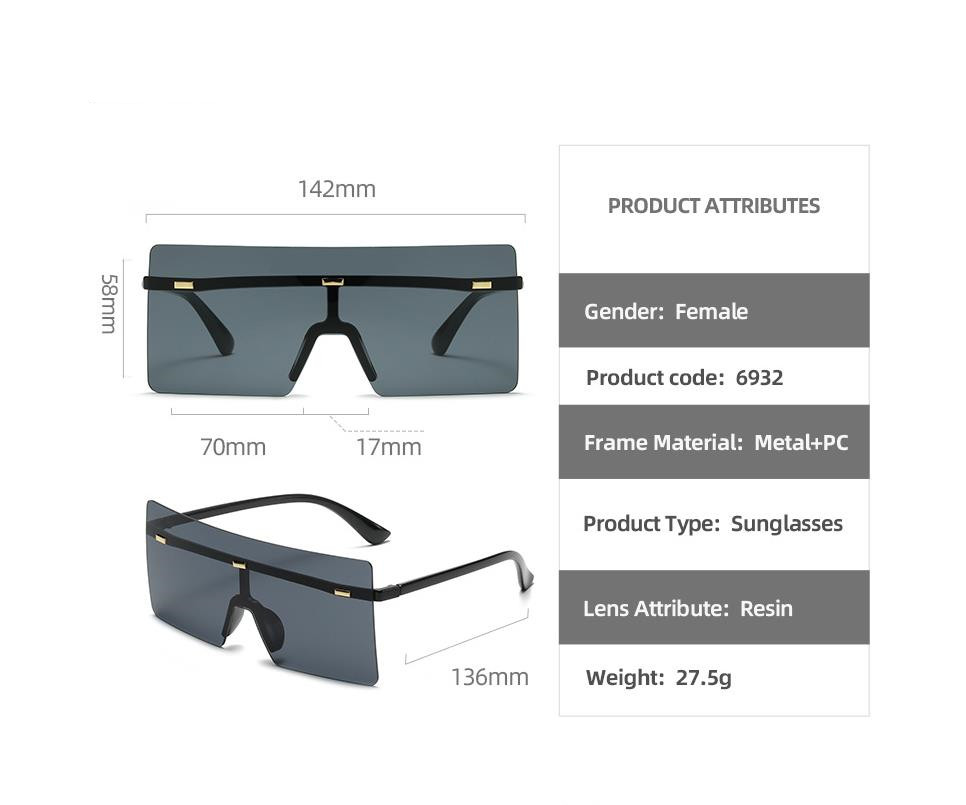 Designer Sunglasses For Men Women Oversized Sunglasses Fashion Classic Round Sunglasses Luxury Polarized Goggle Pilot Alloy Frame UV400 Eyewear KP1701