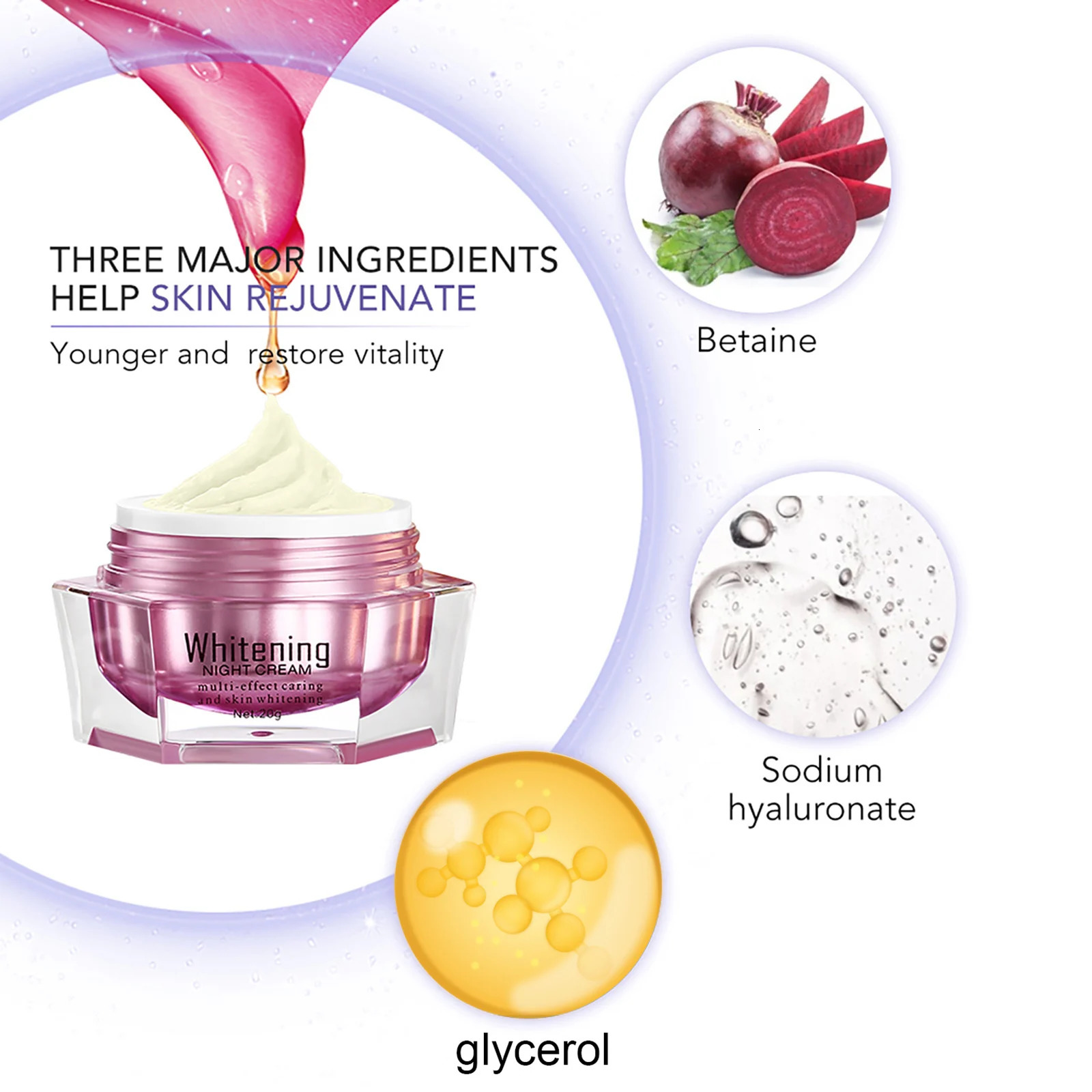 AILKE Lightenin Face CREAM With Collagen Acid Skin CARE Women Facial r Set 251027