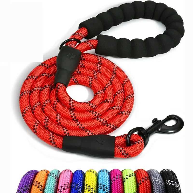 Double Strap for Dogs Lead Retractable Dog Leash for Big Strong Dog Pet Reflective Leash for Small Medium Dog Leash C251031