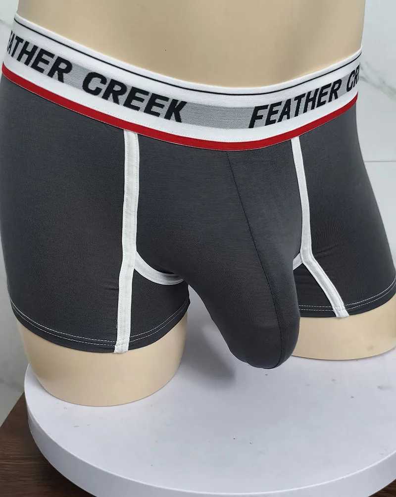 Mens boxer shorts sexy mens underwear large pocket design sports underwearT251031
