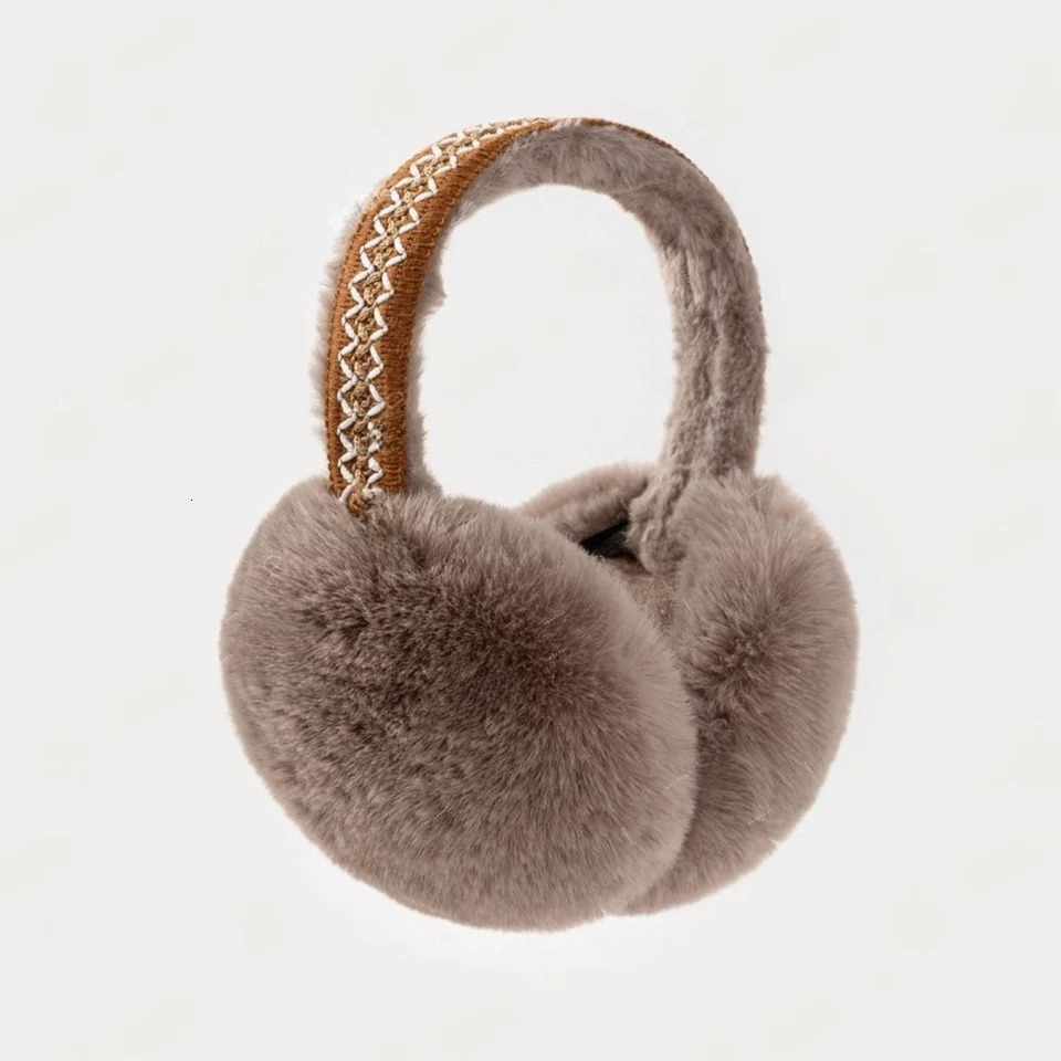 Winter Warm Foldable Earmuffs Thickened Cold Protection Folding Ear Warmer Antifreeze Faux Fur EarMuffs For Women Men Outdoor 251024CJ