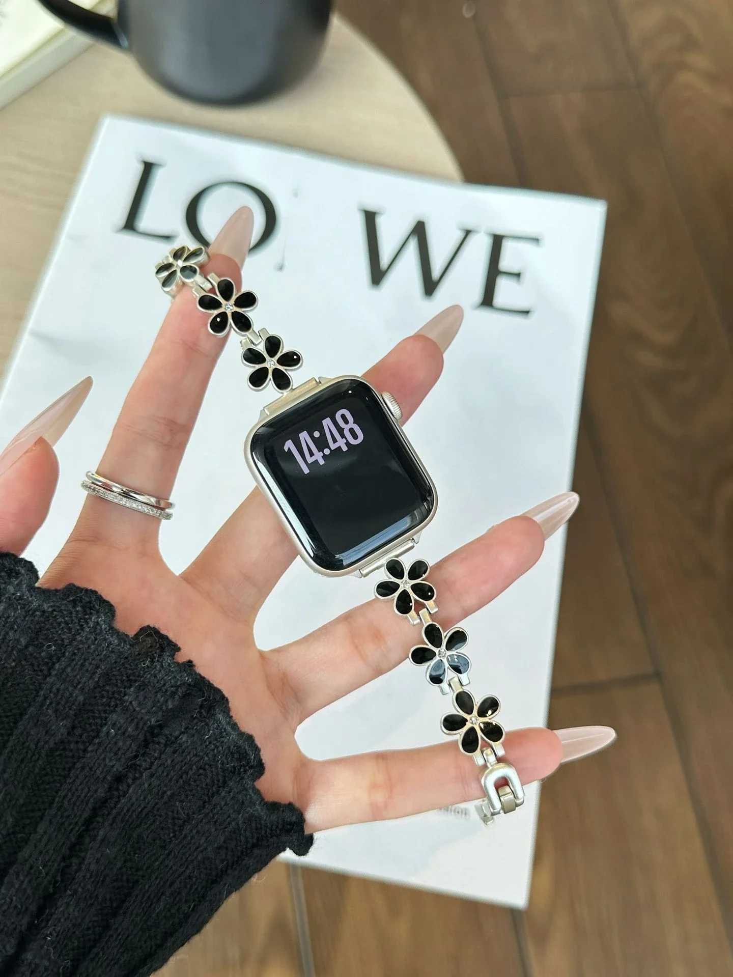 ar Colorf Metal bracelet link For Watch band Series 11876109 40mm 41mm 38mm 42mm 44mm 45mm 46mm Strap Y251031