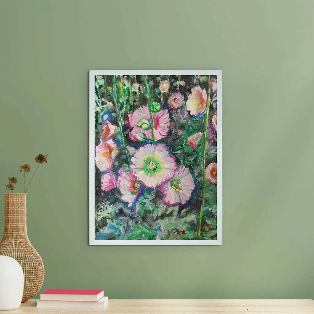 Floral Canvas Wall Art Flower Painting Botanical Decor Home Accent Living Room Picture Bedroom Art Colorful Print Modern Artwork C251031