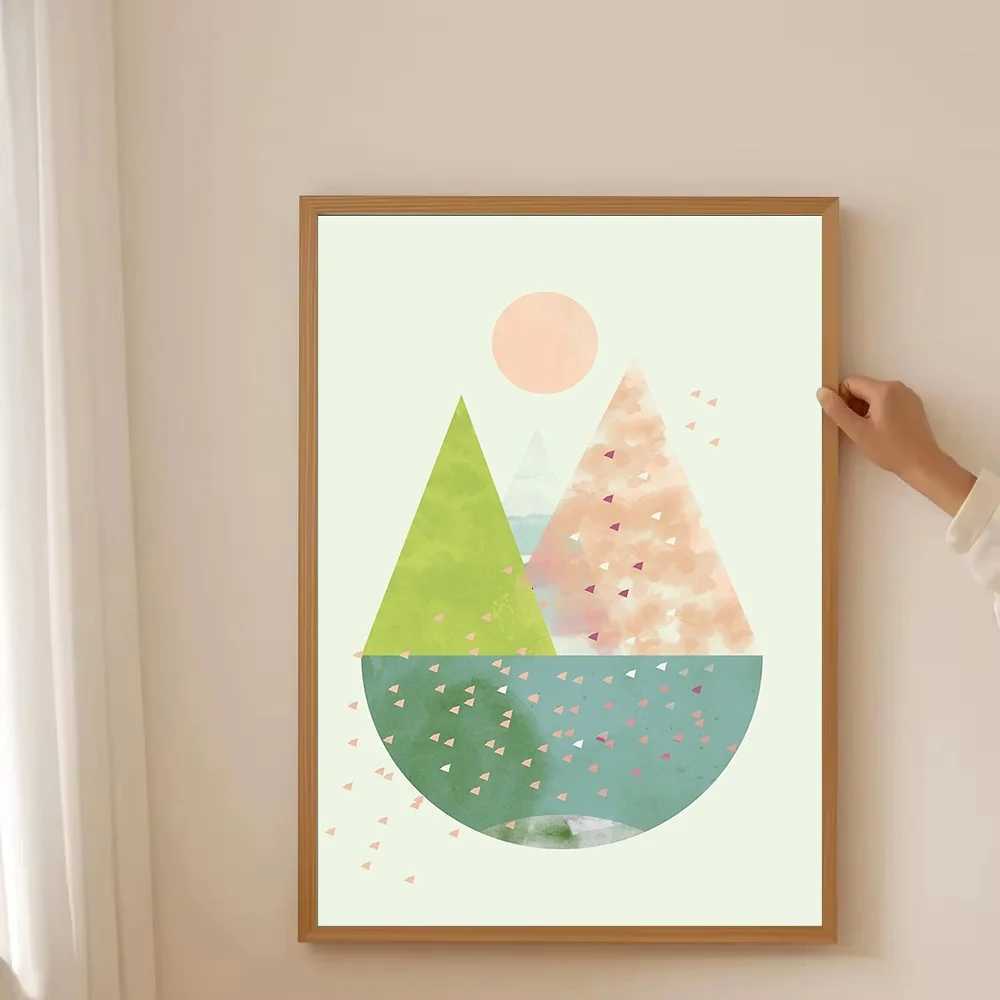 Coastal Canvas Wall Art Ocean Sunset Sailboat Landscape Painting Modern Home Decor Beach Themed Gift Scenic Artwork C251031