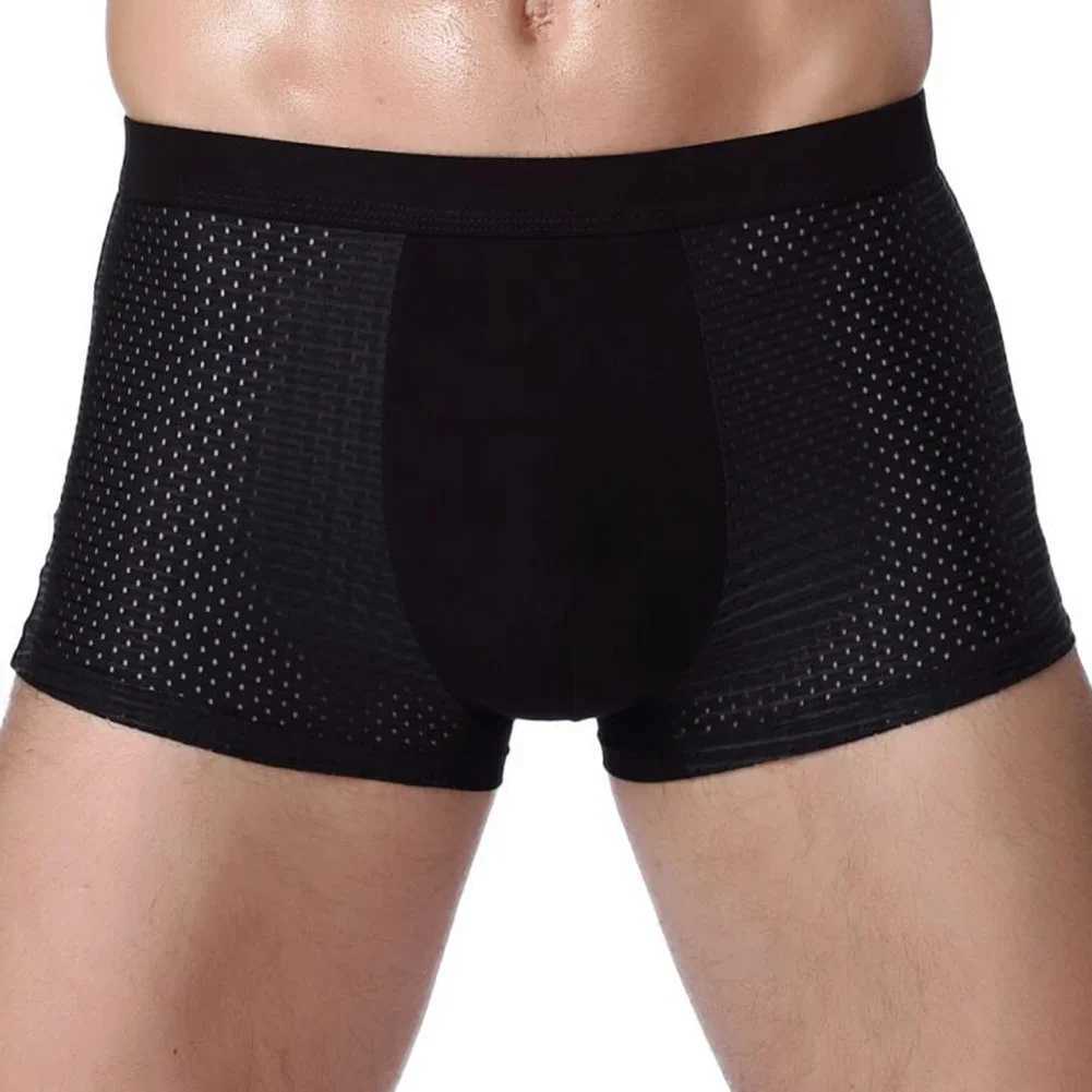 Bamboowear Bamboo Boxer Short Men Microfiber Boxer Briefs Underwear Compression StretchT251031
