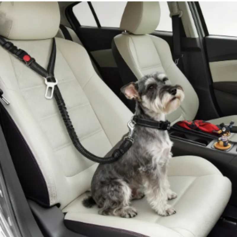 Reflective Pet Dog Car Seat Belt Puppy Collar Walking Travel Car Accessories Cat Leash Harness for Small Dogs Pet Car Supplies C251031
