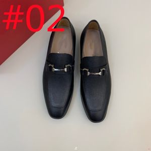 F4/10Model New British Men's Designer Dress Oxford Shoes Lujosos mocasines negros para hombre Wedding Prom Sapato Social Masculino