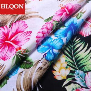 Tissu Haute qualité 100% coton imprimé satin Hawaii Beach tissu utilisé pour Quilting couture robe femmes vêtements chaussures par 100x150 cm