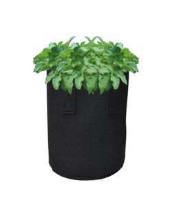 Sac de culture de plantes en tissu pour légumes sac de plantation d'arbres sac de semis de pépinière verte Durable Nutrition cultiver Pot de fleur épaissi 9508912