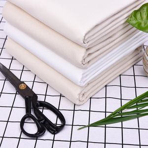 Fabric Raw Cloth White Cloth Pure Cotton Polyester Cotton Fabric DIY Sewing Storage Bag And Pillow Case Background Fabric Basic 230419