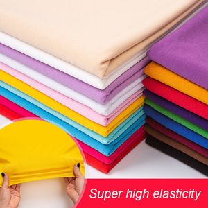 Tissu jersey extensible pour bricolage hauts et robe tenue décontracté tissu matériel de couture 168 cm de large 160 gms 230419