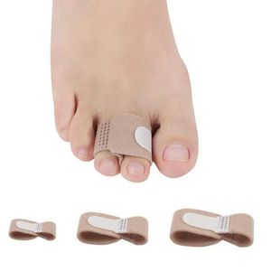 Fabric Toe Finger Straightener Hammer Toe Hallux Valgus Corrector Bandage Toe Separator Splint Wrap Foot Stretcher Care Tool F3609 Esqdq