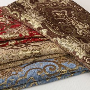 Tissu d'ameublement tissu canapé épais style européen Jacquard oreiller housse de coussin pour la couture par mètres 230613