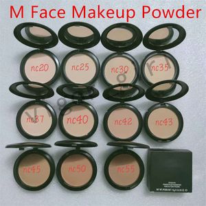 Maquillaje en polvo facial más base prensada mate maquillaje natural polvos faciales fáciles de usar 15 g NC
