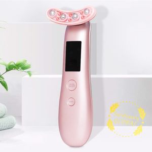 Visage Peau BIO Mésothérapie Électroporation RF Radio Fréquence Visage LED Photon Dispositif De Soins De La Peau Levage Serrer Beauté Machine