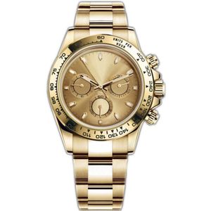 Facotry Reloj de movimiento automático para hombre Bisel de cerámica Cristal de zafiro Serie TONA M116519 Esfera simple Acero inoxidable Cierre sólido Relojes masculinos